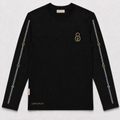 Eight Long Sleeve Tee is a premium black long-sleeve T-shirt