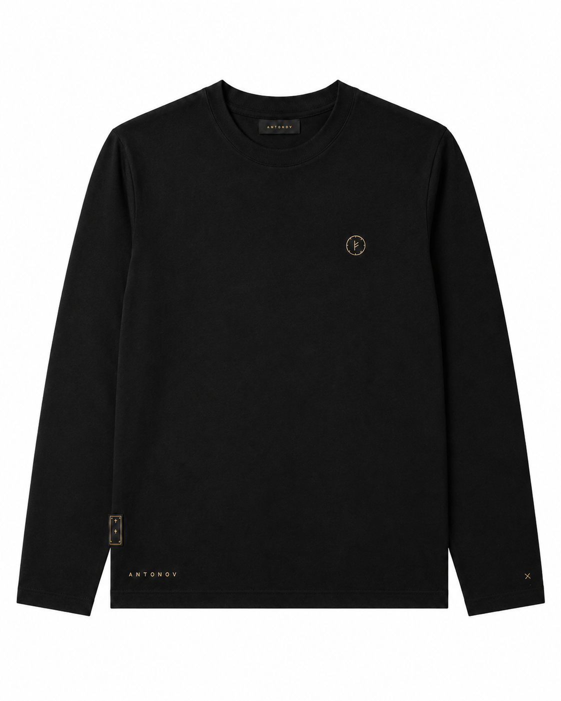 ANTONOV Luck Symbol Long Sleeve — Black