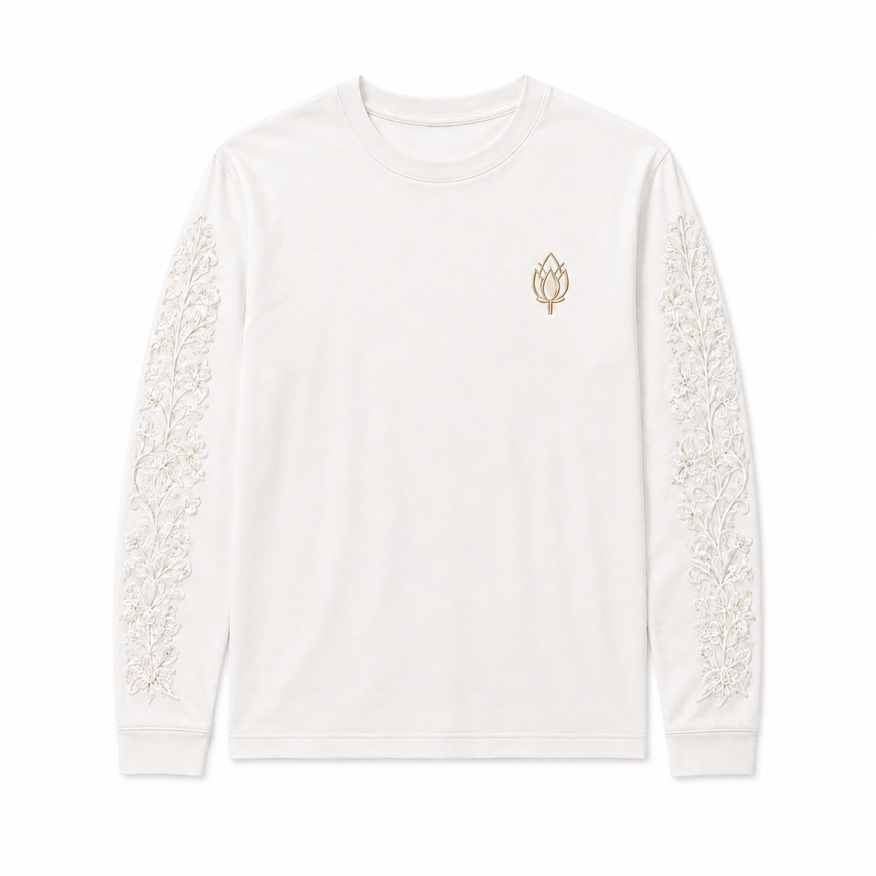 Clover Short Sleeve Tee is a premium white T-shirt